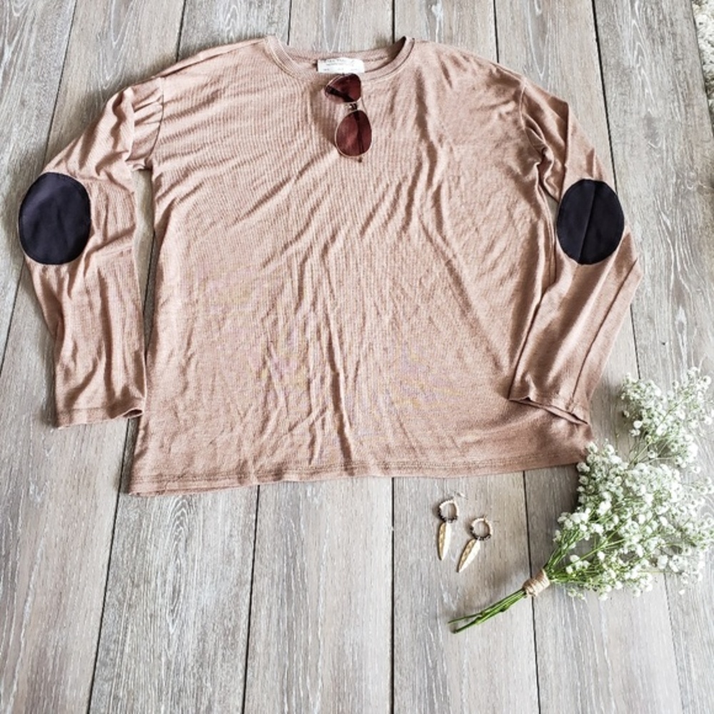 Zara light brown long sleeve